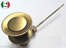 PILETTA OTTONE CON SALTARELLO NORTON DA 1"  BRONZATO - BRONZO