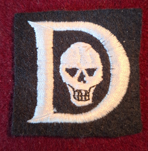Commando depot patch - depot, "d"