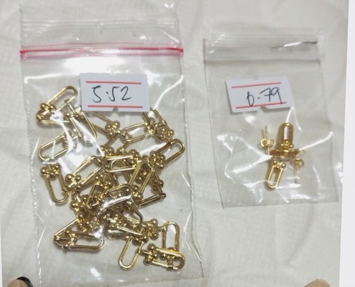 Set collana ferramenta oro