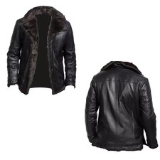 Bomber uomo aviatore shearling
