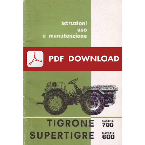 Carraro supertigre 600 - supertigre, pavana