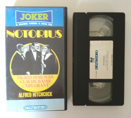 Vhs notorious film - vhs,