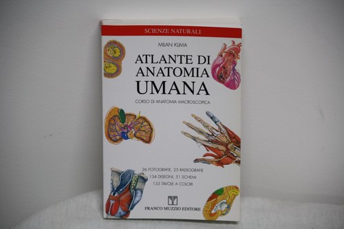 Atlante anatomia umana - atlante, di