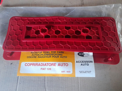 Fiat 126 copriradiatore - fiat,