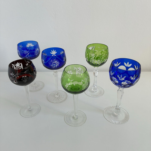 Bicchieri vino vintage - da,