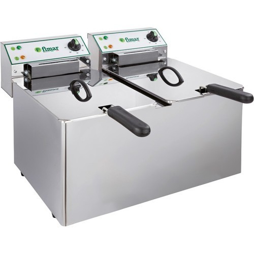 Friggitrice elettrica doppia - elettrica,