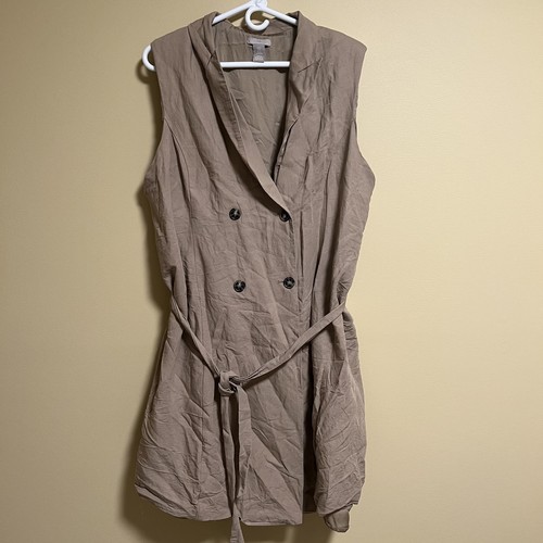 Abito trench senza maniche - h&m,