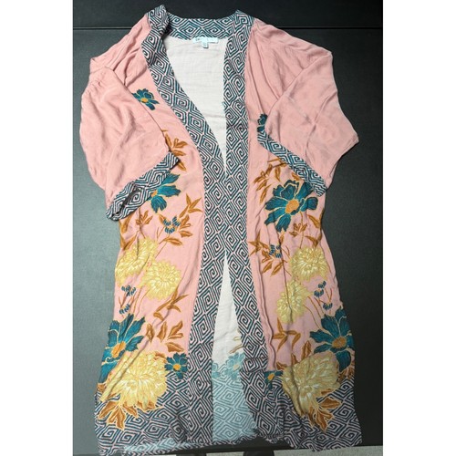 Cardigan kimono floreale dr2 - cardigan,