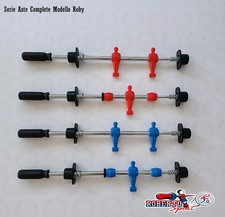 SERIE ASTE COMPLETE PER CALCIO BALILLA  ROBY ROBERTO SPORT (1745)