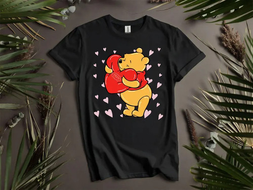 Maglietta san valentino winnie - maglietta,