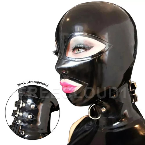 Maschera cappuccio lattice
