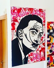 QUADRO MODERNO SALVADOR DALI'