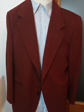 giacca bordeaux in  pura lana buone condizioni
