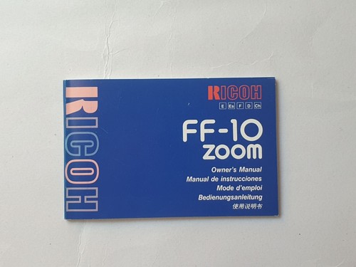 Ricoh zoom manuale - ricoh,
