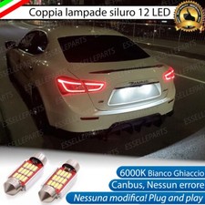 COPPIA LUCI TARGA LED MASERATI
