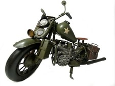 modelino moto RAROUNICO (militare HARLEY DAVIDSON) da COLEZIONE (scala 1:6 ) 