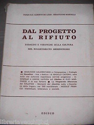Dal progetto rifiuto - progetto,
