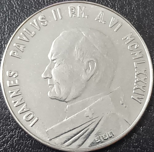 Vaticano moneta 100 lire 1984 - vaticano,
