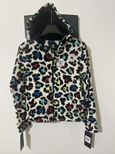 Felpa zip leopardata converse - zip,