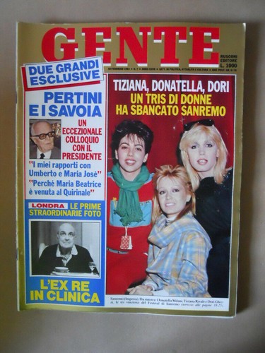 Gente 1983 donatella milani - 1983,