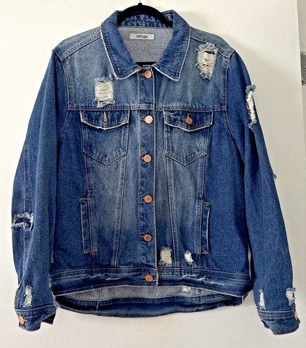 Giacca jeans denim - , invecchiato