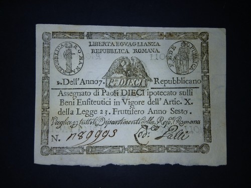 Paoli repubblica romana - 10,