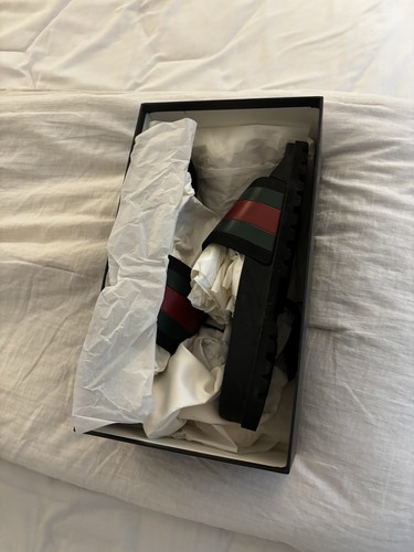 Gucci platform slides - platform,