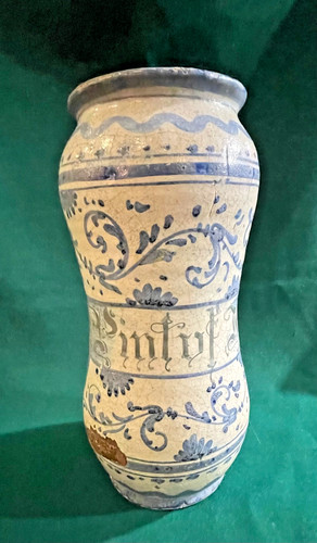 Albarello maiolica faenza - albarello,