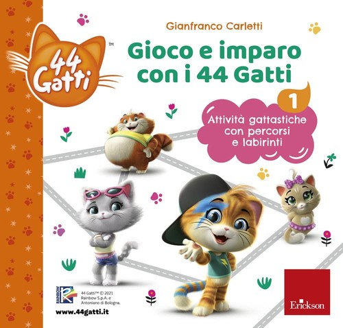 Gioco imparo con 44 gatti - e,