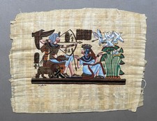 Dipinto egizio su papiro