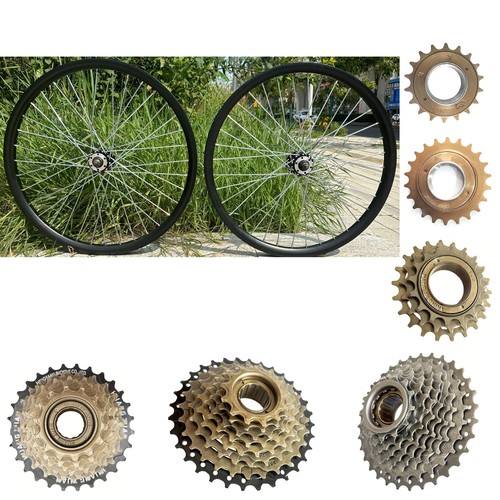 Set ruote bicicletta 10g - ruote, 26"