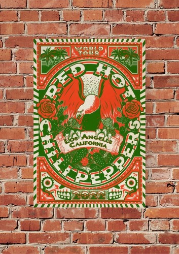 Poster red hot - red, chili