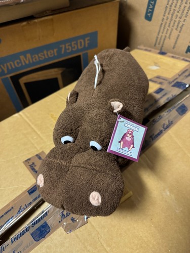 Ippopotamo peluche nuovo con - ippopotamo,