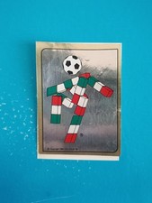 World Cup Panini Calciatori Italia 90 Figurina Recuperata N 4 Badge Mascotte