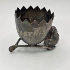 Antico piatto argento figura