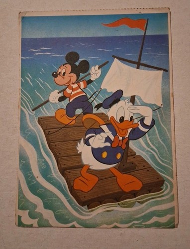 Cartolina walt disney - cartolina,