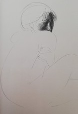 Emilio Greco - Disegno per Ovidio - litografia, 1965