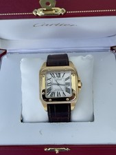 Orologio da polso Cartier Santos 100 XL  ref. 2657 Full Set Full Gold