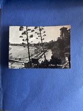 CARTOLINA ANZIO - SPIAGGIA - VIAGGIATA 1952