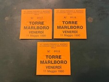 N°3 TAGLIANDI TORRE MARLBORO