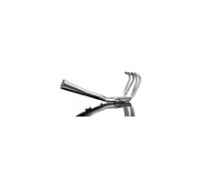 HONDA CB 350 FOUR - 72/74 - LINEA DI SCARICO COMPLETA 4 In 1 INOX / DELK