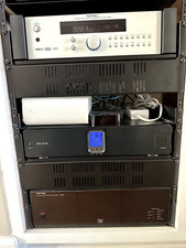 ROTEL PREAMP PROCESSOR RSP 1068 e RB 985 CINQUE CANALI AMPLIFICATORE THX