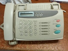 Fax Sharp Fo-375 tradizionale con cornetta telefonica e carta chimica usato