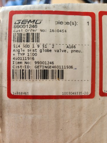 Valvola pneumatica gemu - pneumatica,