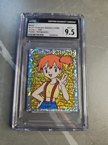 Adesivo pokemon 1998 misty - pokemon,