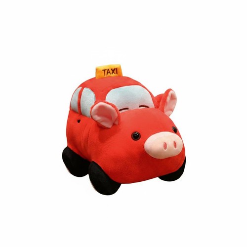 Maialino taxi peluche - taxi,