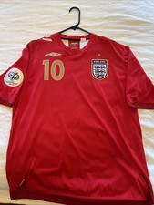 Maglia Michael Owen Inghilterra Mondiali 2006