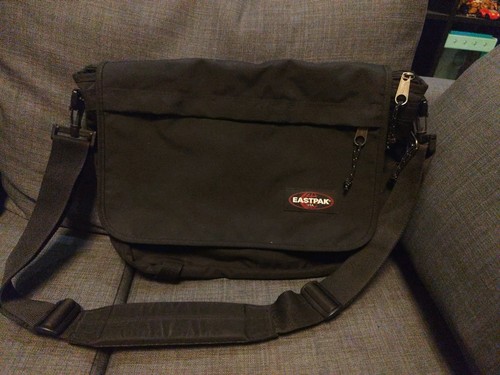 Eastpak borsa tracolla nera - a,