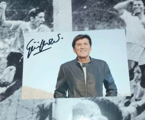 Autografo gianni morandi - gianni,