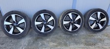 4 CERCHI IN LEGA 18 Originali NISSAN QASHQAI 2018 COMPLETI DI GOMME